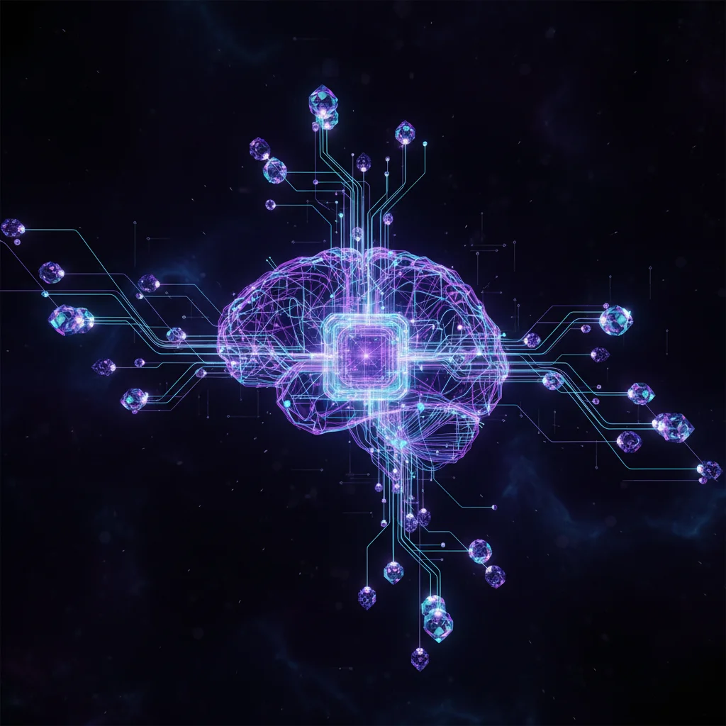 Neural network patterns representing persistent memory storage for AI agents