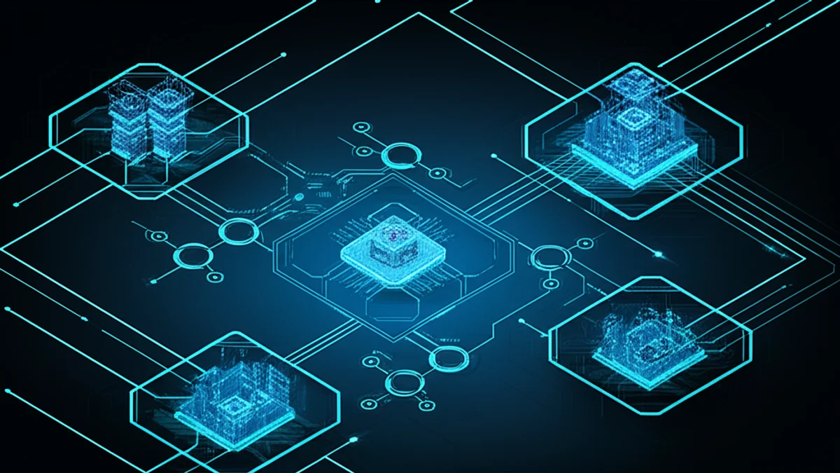 Comparison diagram of AI agent frameworks including LangChain, CrewAI, AutoGen, and Agents Squads